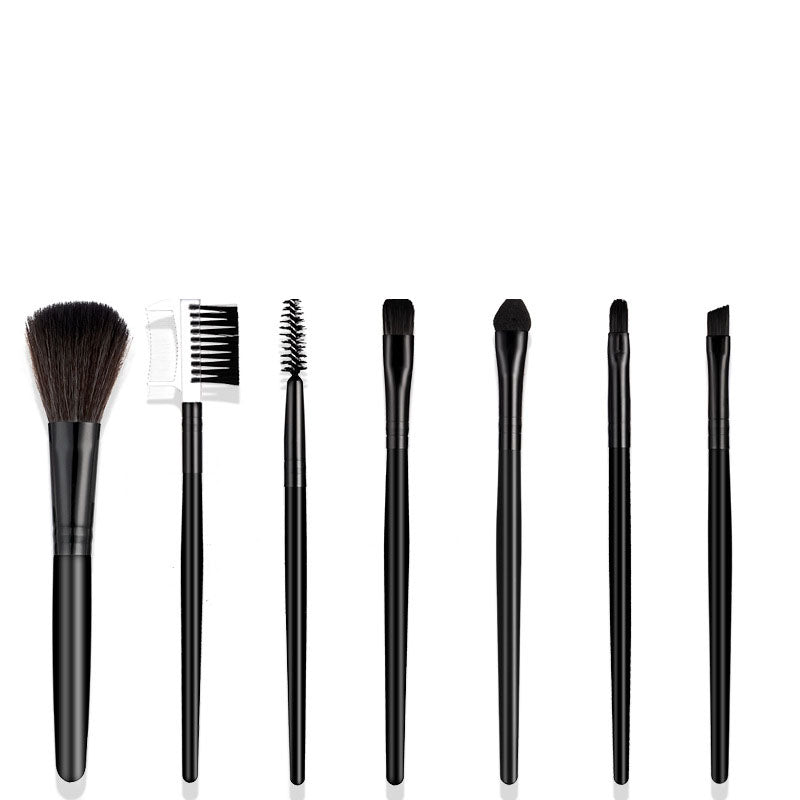 7-Piece Makeup Brush Set – Eyeshadow & Full Face Beauty Brushes