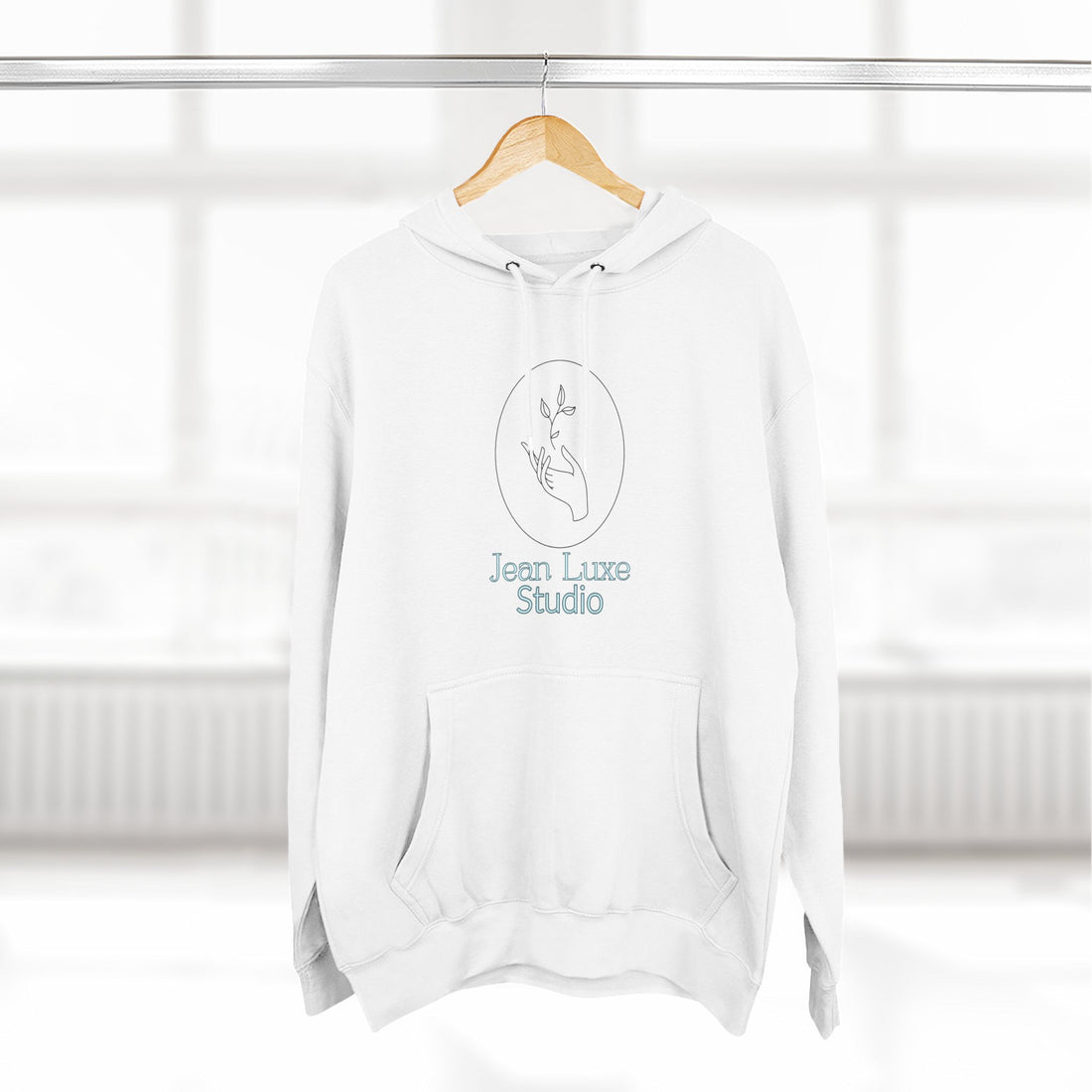 Jean Luxe Studio Minimal Logo Hoodie