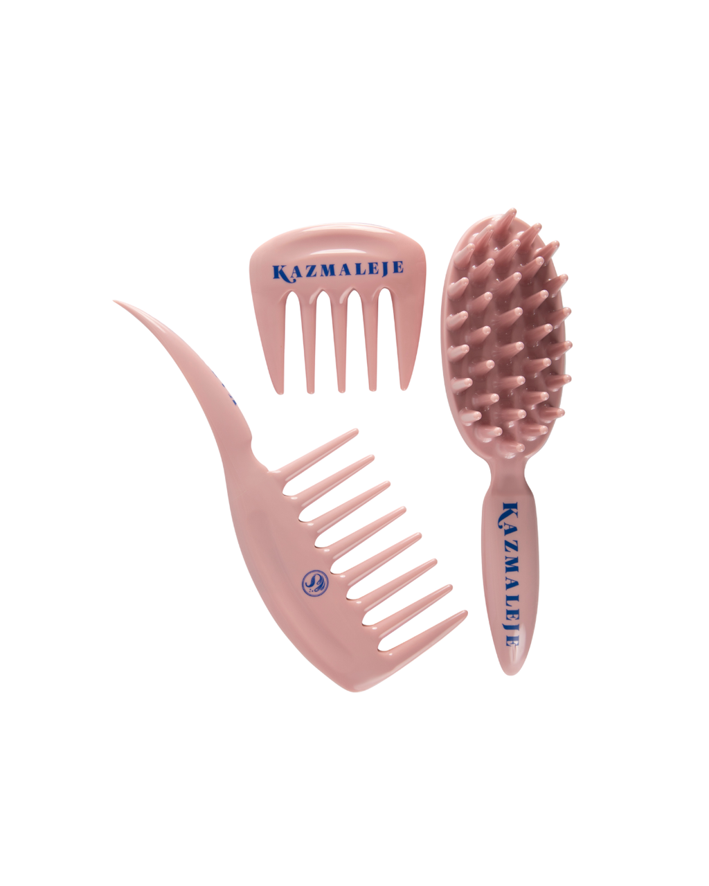 curly hair detangling set