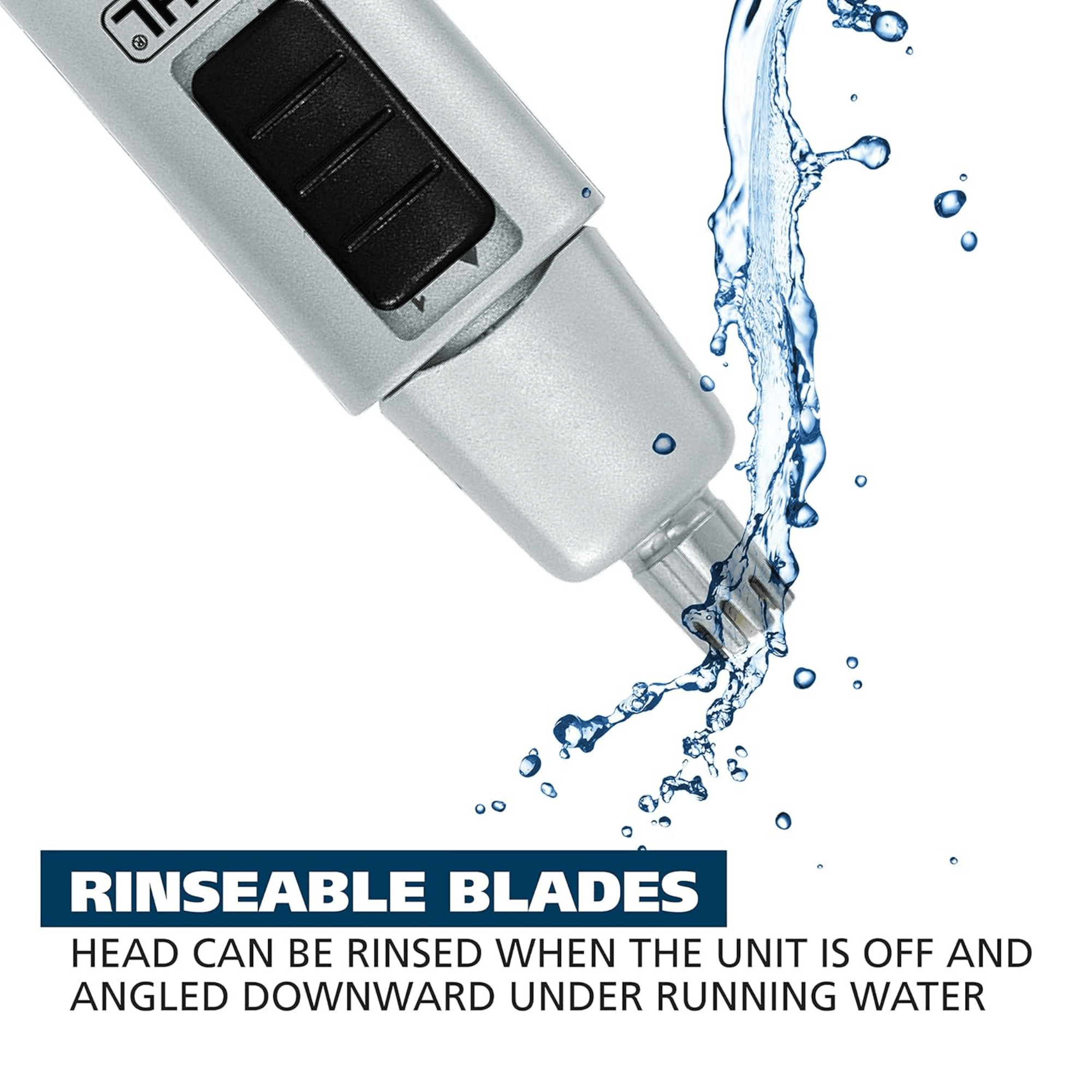 beard and nose hair trimmer