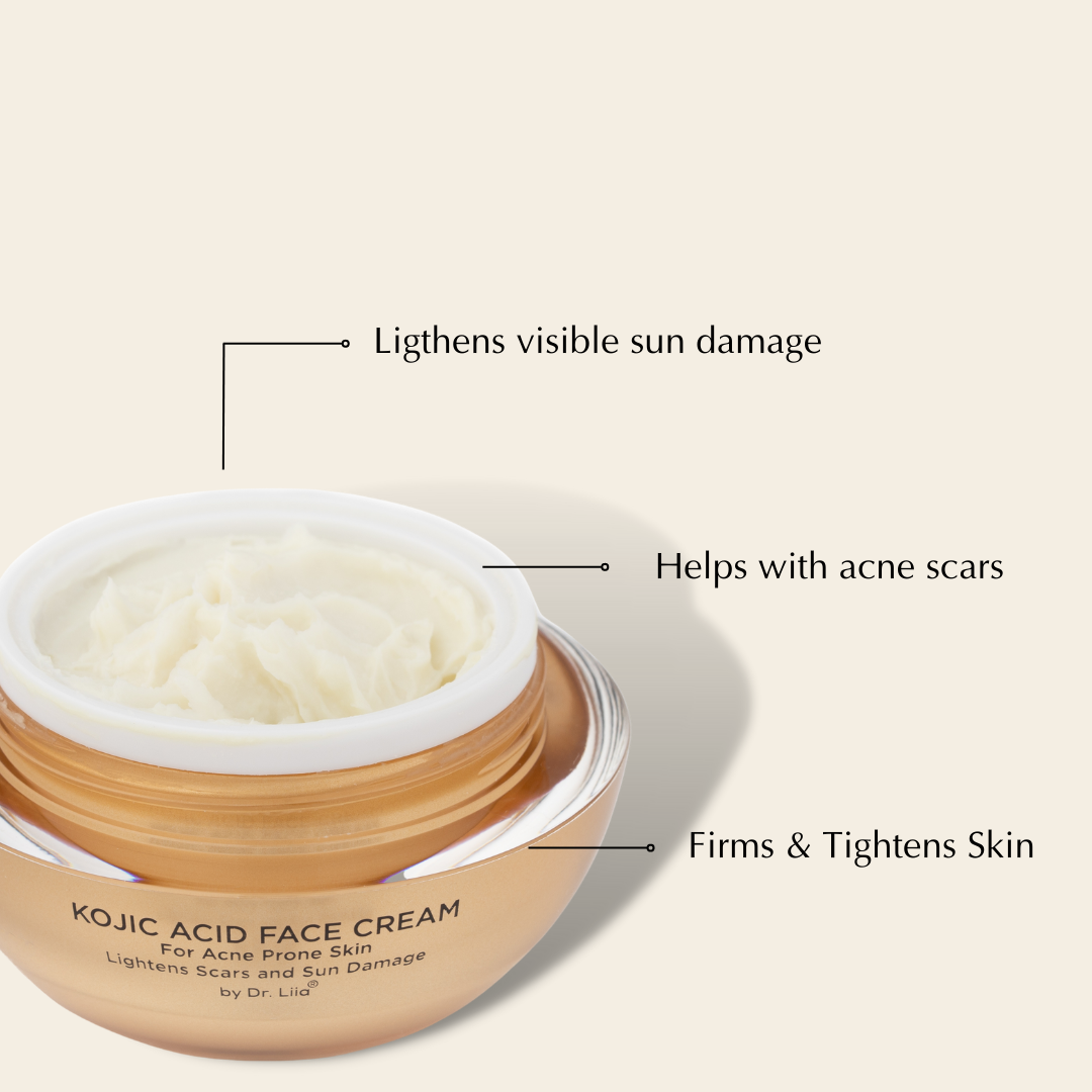 kojic acid skincare set