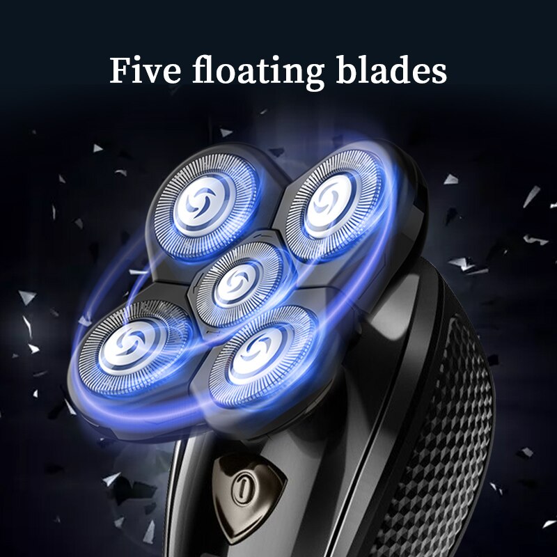 Multifunctional Grooming Kit – Rechargeable Wet & Dry Electric Shaver