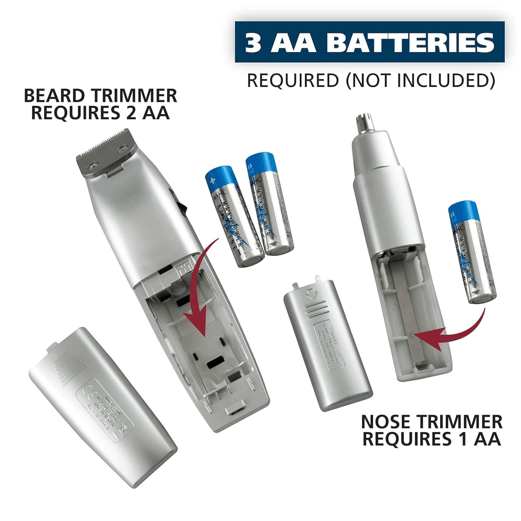 beard and nose hair trimmer