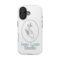 "Magnetic impact-resistant phone case in glossy finish for iPhone 17"