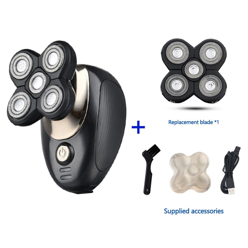 Multifunctional Grooming Kit – Rechargeable Wet & Dry Electric Shaver