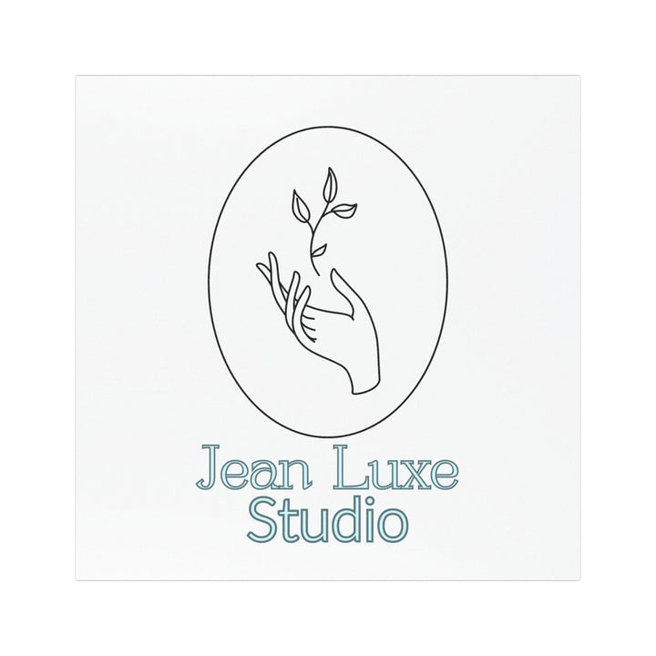 Car Magnet — Minimal Botanical Logo Magnet (Jean Luxe Studio)