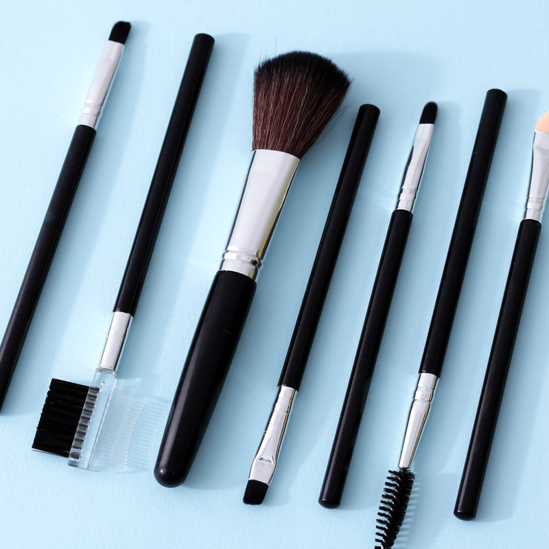 7-Piece Makeup Brush Set – Eyeshadow & Full Face Beauty Brushes