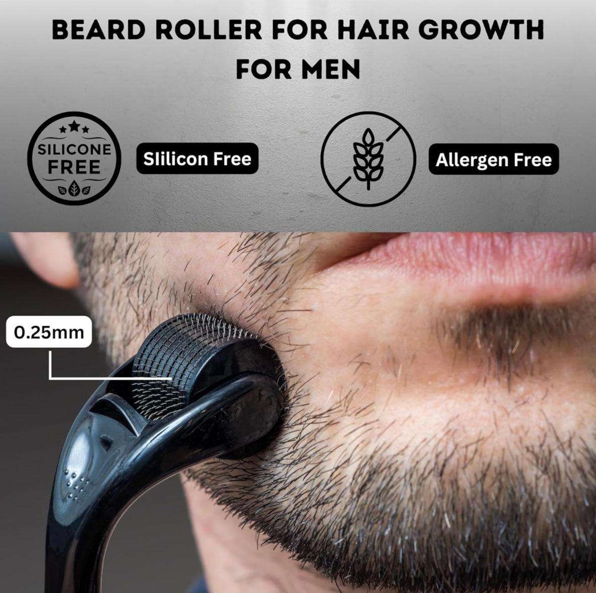 SELZALOT Beard Growth Kit – 7-Piece Men’s Grooming Set