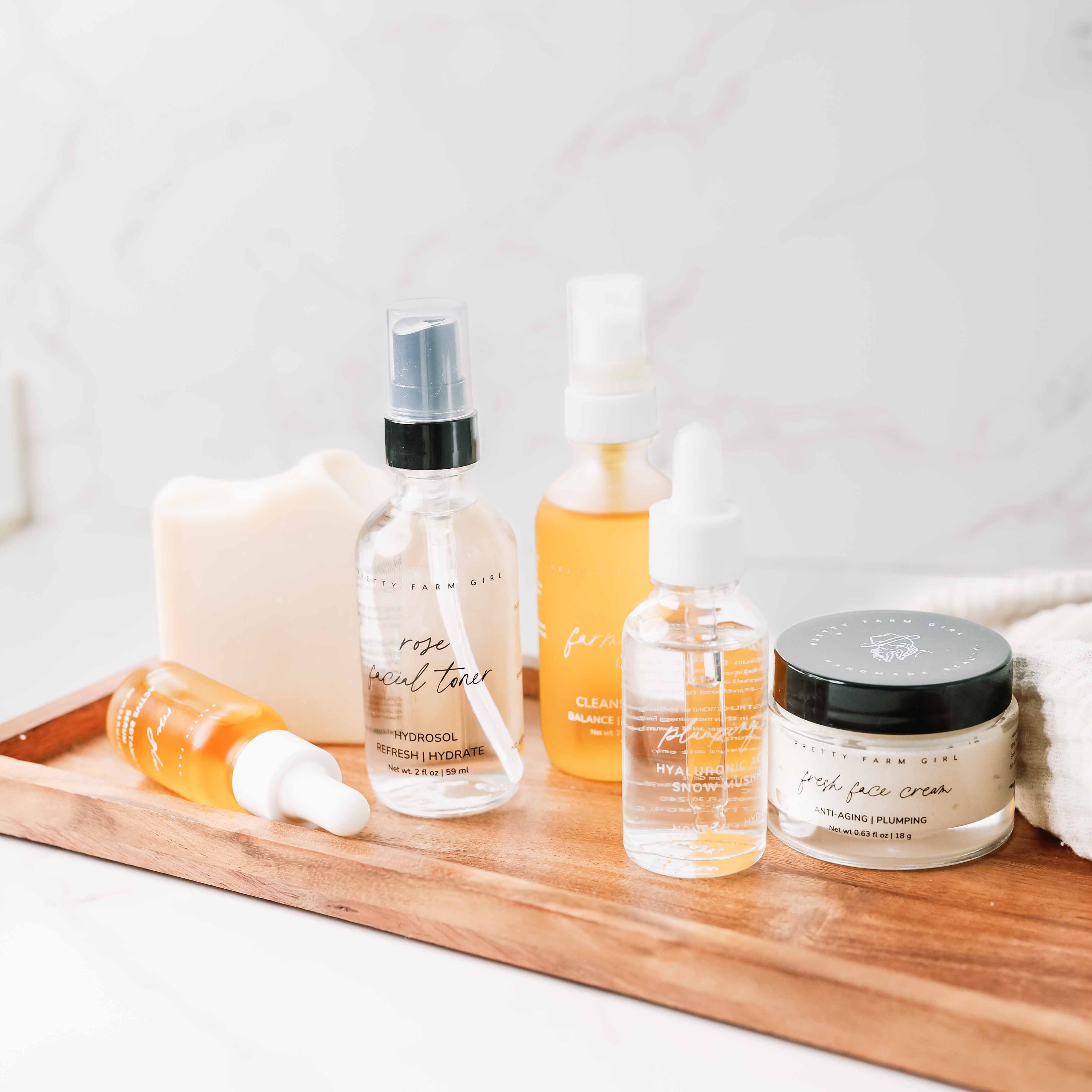 anti-aging skincare kit