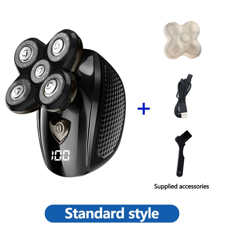 Multifunctional Grooming Kit – Rechargeable Wet & Dry Electric Shaver