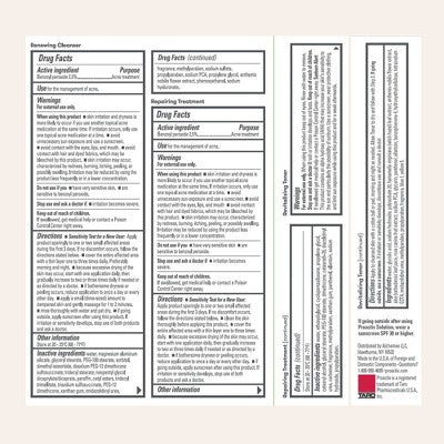 skin redness skincare kit