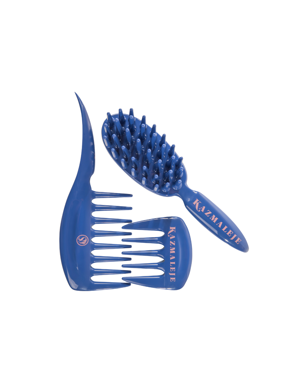 curly hair detangling set