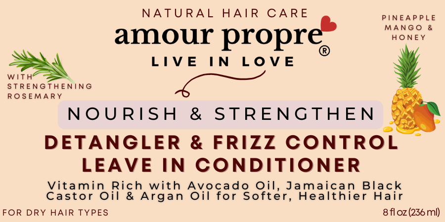 Leave in Conditioner, Detangler, and Frizz Control