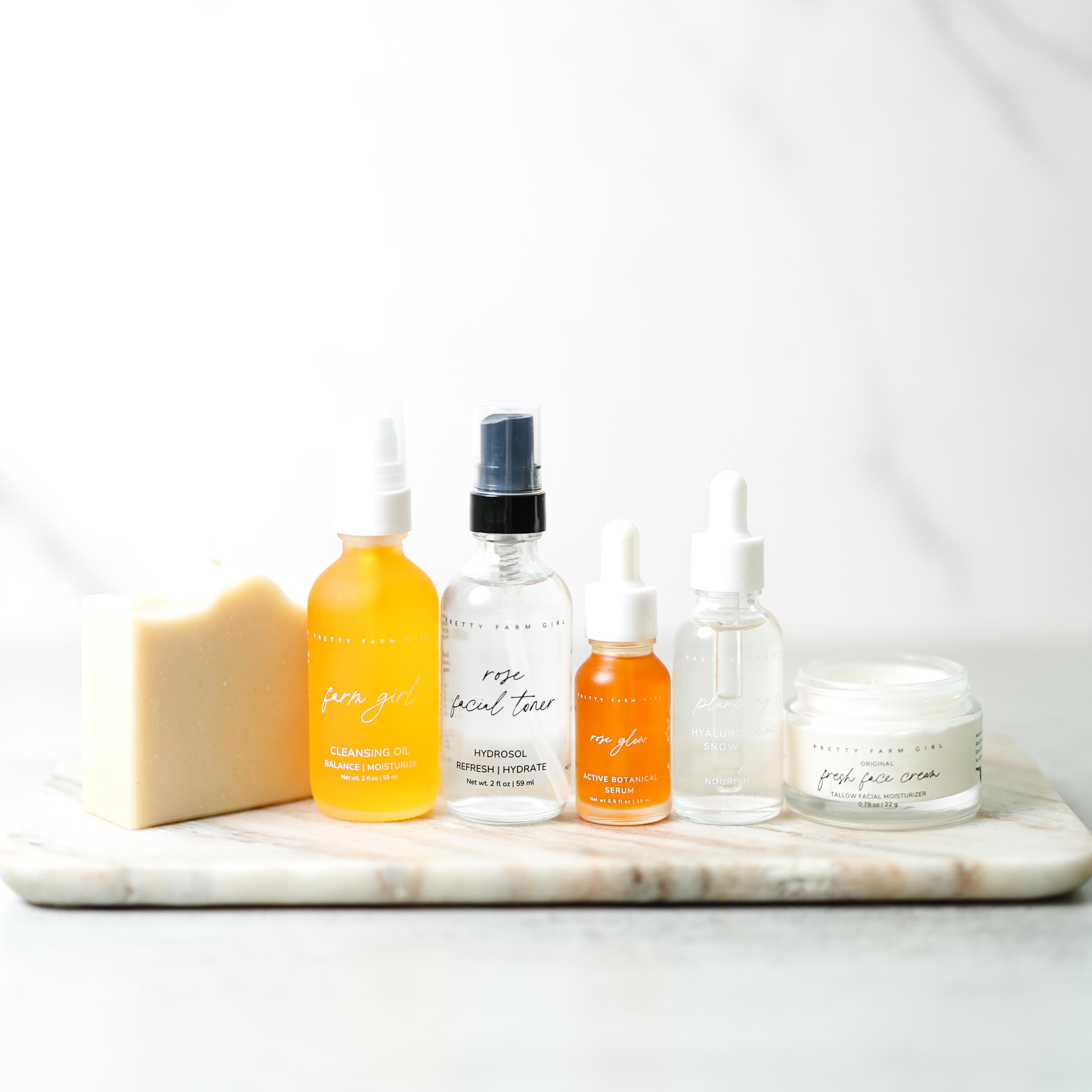 anti-aging skincare kit