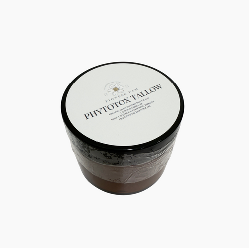 "PhytoTox Anti-Aging Tallow Salve, 2oz jar, product view"