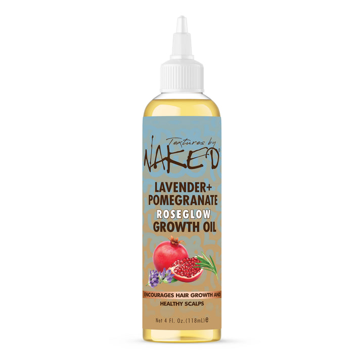 Lavender + Pomegranate RoseGlow Growth Oil - Textures By Naked