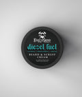 "Diesel Fuel Beard and Scruff Cream by Daily Grind Beard Co., front product view"