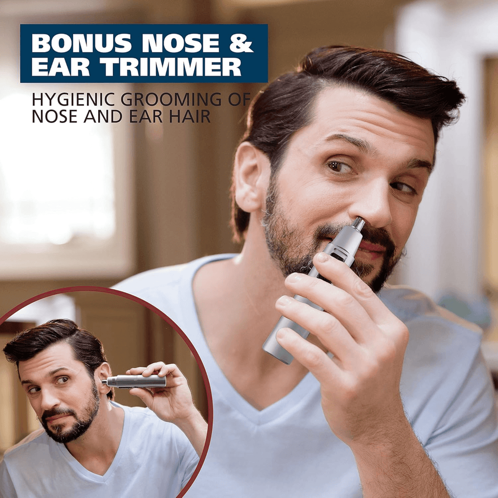 beard and nose hair trimmer