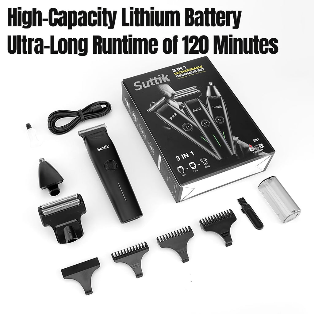 beard and nose hair trimmer