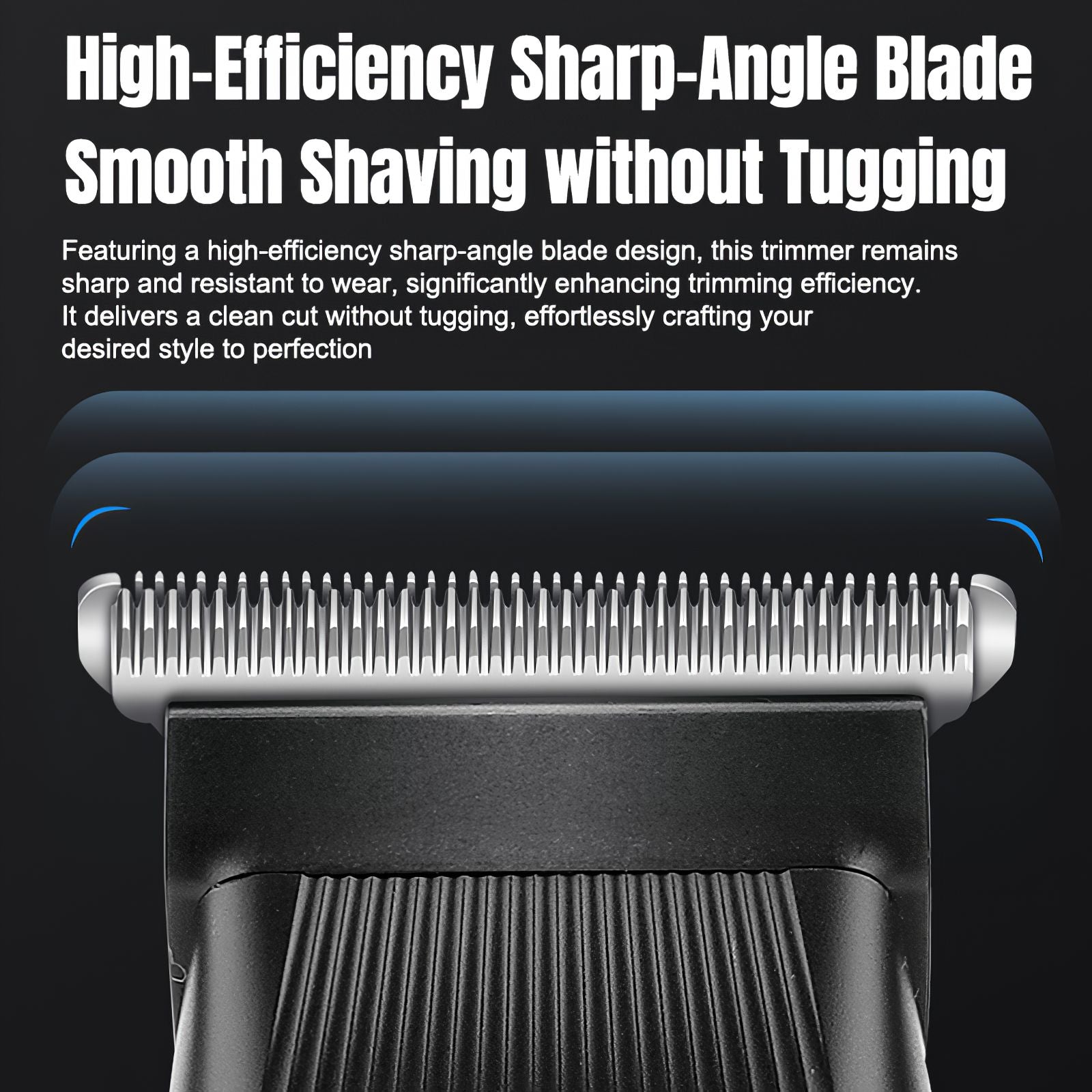 Beard Trimmer, 3 in 1 Hair Clippers and Mens Grooming Kit, Face, Nose, Ear Hair Trimmer - Black