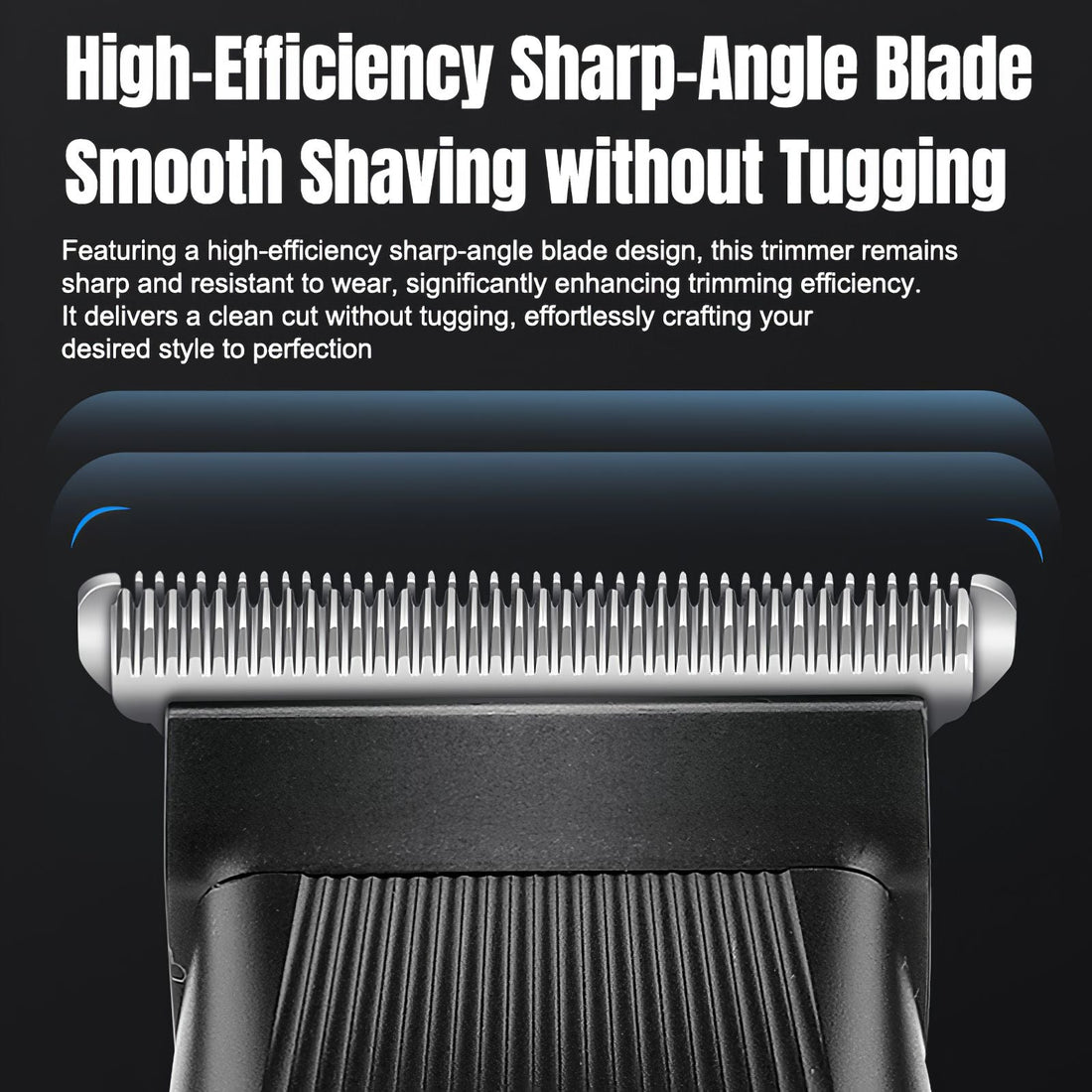 Beard Trimmer, 3 in 1 Hair Clippers and Mens Grooming Kit, Face, Nose, Ear Hair Trimmer - Black