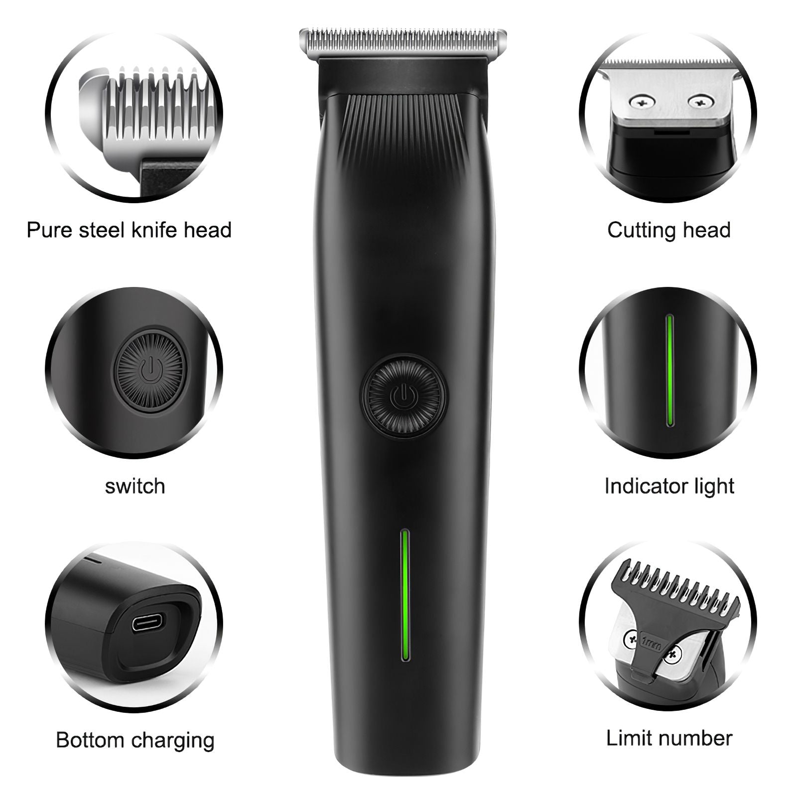 beard and nose hair trimmer