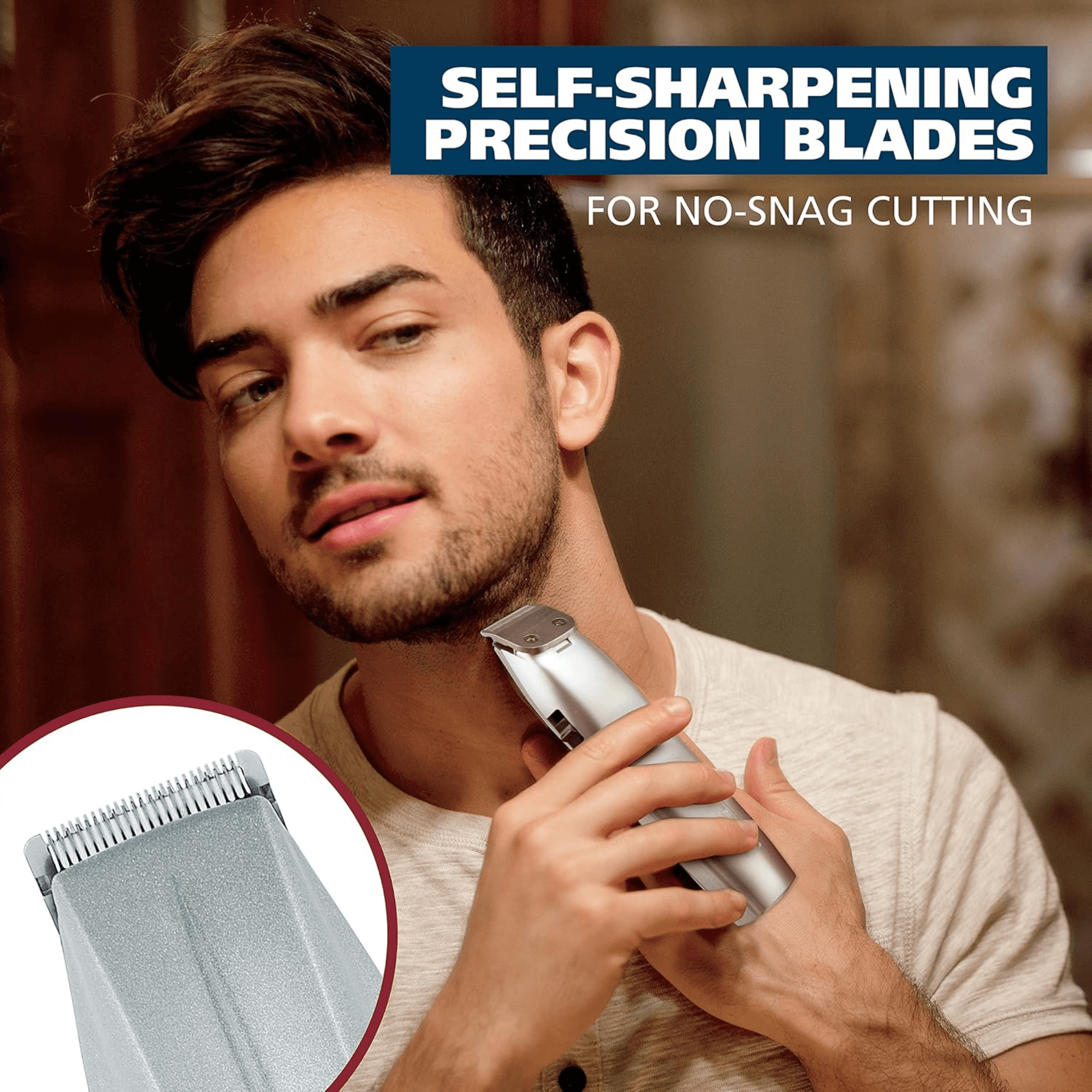 beard and nose hair trimmer