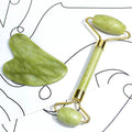 jade roller gua sha set