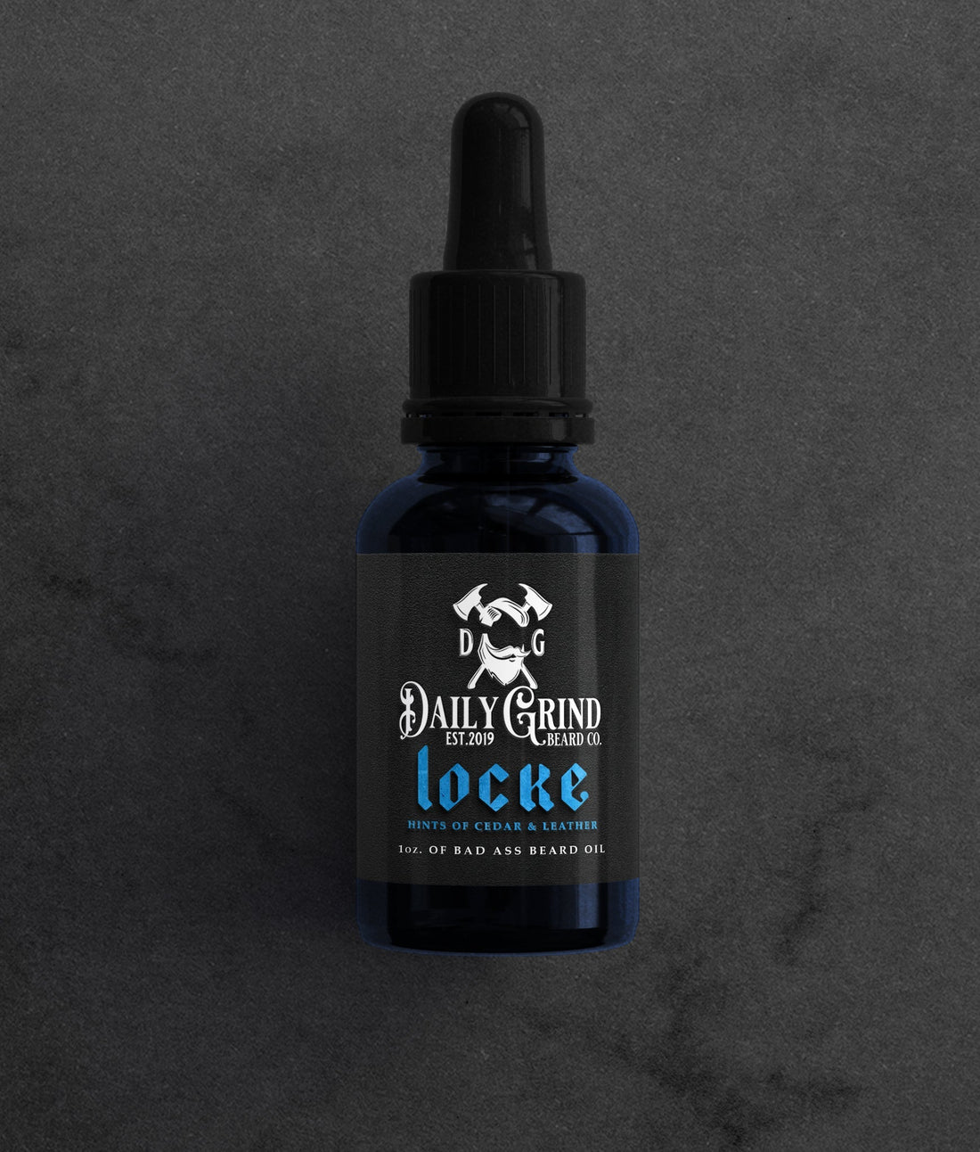 Locke Beard Oil for Men | Cedar & Leather by Daily Grind