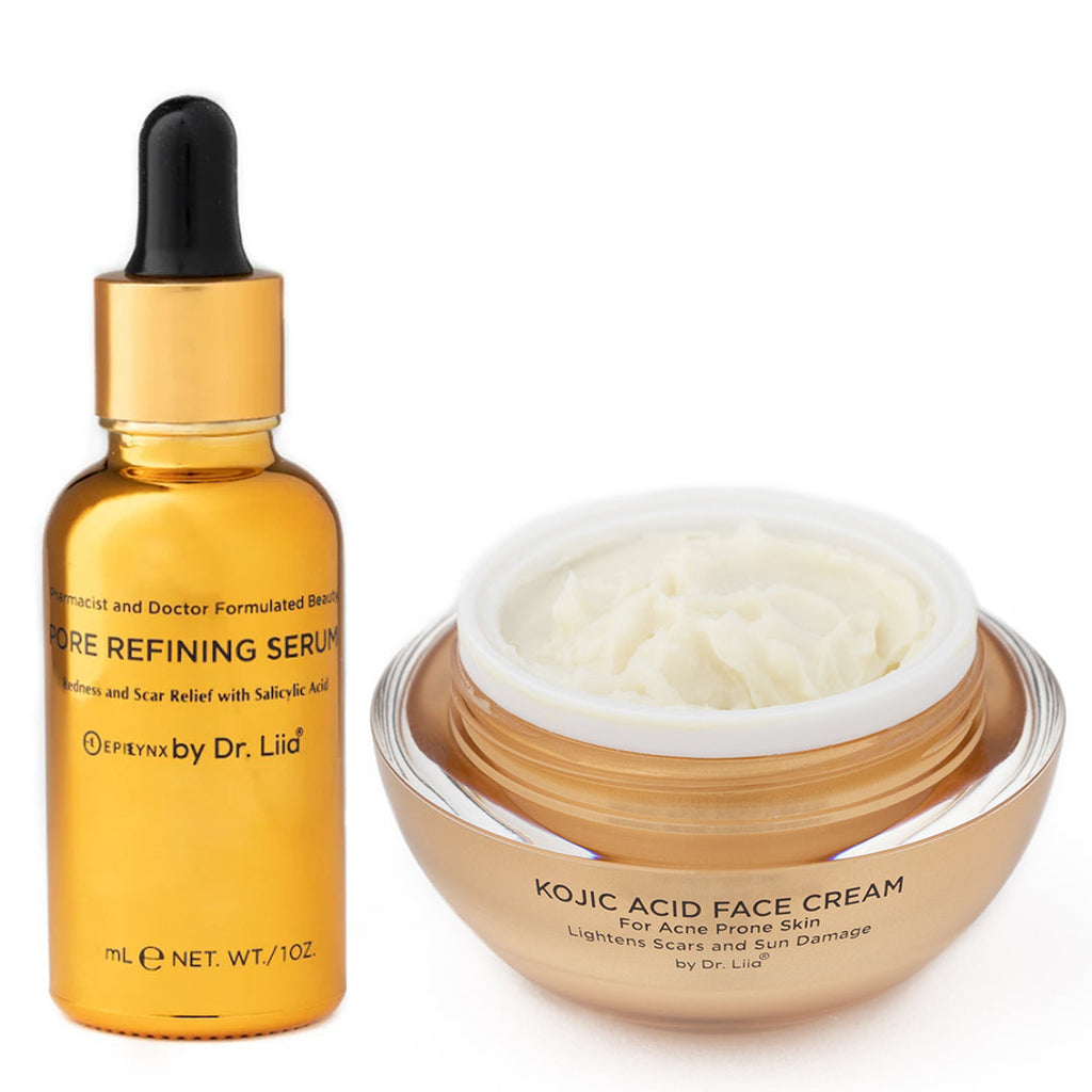 kojic acid skincare set